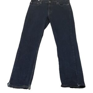 Levi's 511 Jeans Mens 36x29 Blue Slim Fit Dark Wash Waterless Denim.